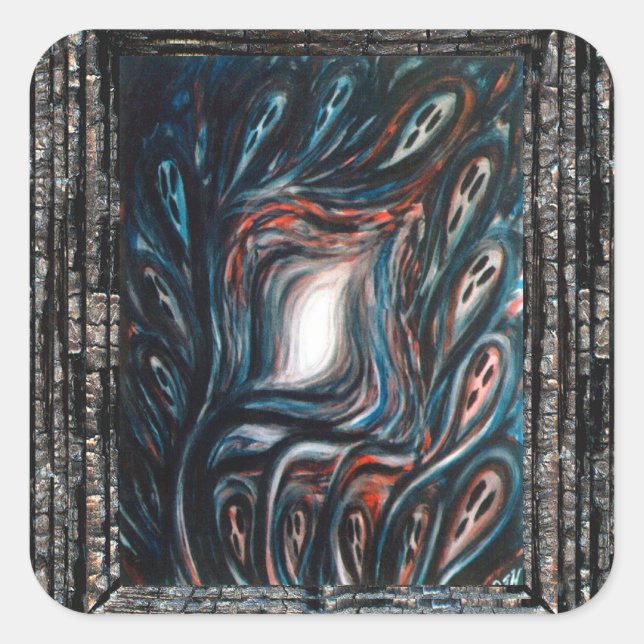Entrapment Square Sticker (Front)