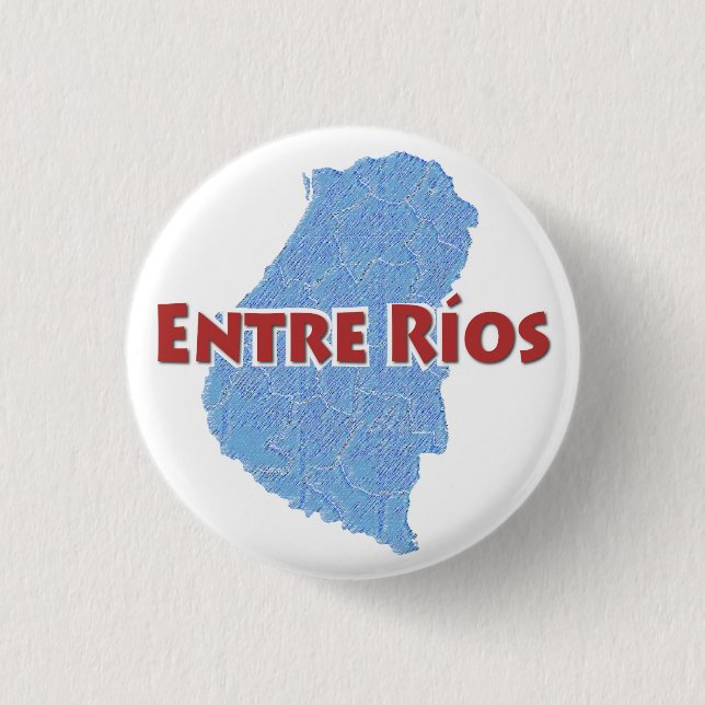 Entre Ríos 3 Cm Round Badge (Front)