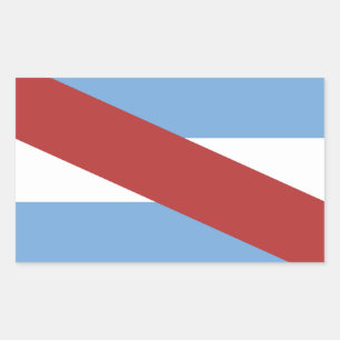 Entre Rios flag Argentina region province symbol Rectangular Sticker