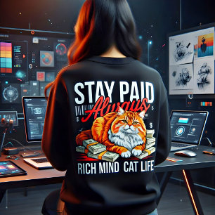Entrepreneur Boss Babe Stay Paid Always Rich Mind Tri-Blend Shirt