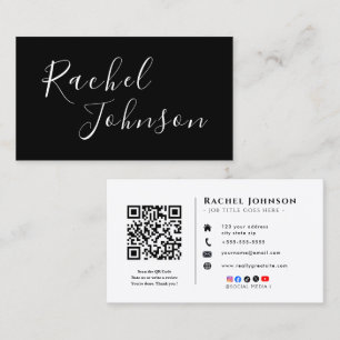 Entrepreneur Business Card Modern Professional