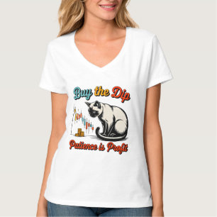 Entrepreneur - Buy the Dip Siamese Boss Babe Gift T-Shirt