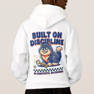Entrepreneur Cat Built On Discipline Motivational