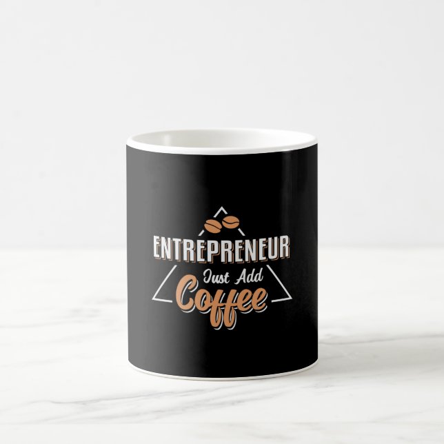 Entrepreneur Just Add Coffee Boss Manager CEO Gift Mug (Center)