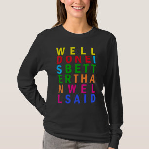 Entrepreneur Motivational Rainbow Inspirational Qu T-Shirt