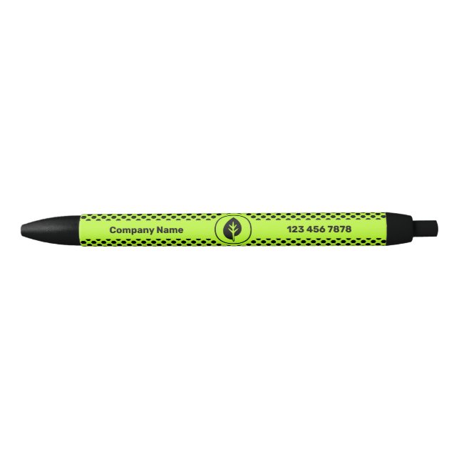 Entrepreneur Small Business Marketing Promotional Black Ink Pen (Front)