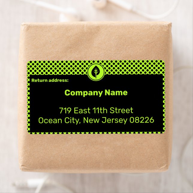 Entrepreneur Small Company Custom Text & Logo Labe (Insitu)