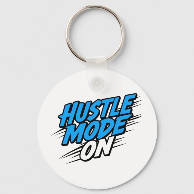 Entrepreneur Success and Ambition Key Ring (Front)