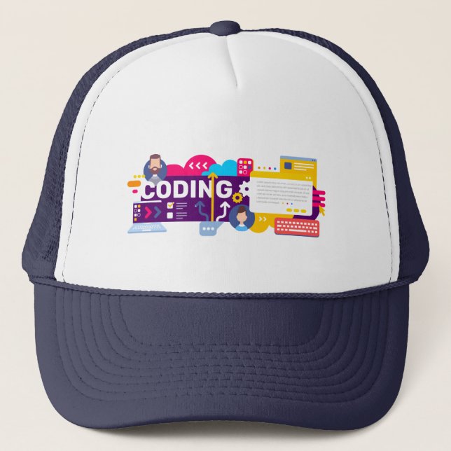 Entrepreneurial Journey Trucker Hat (Front)