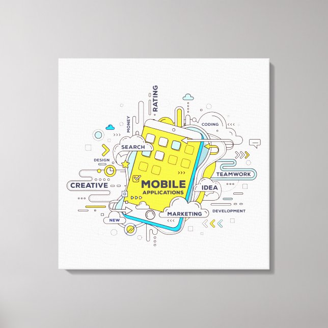 Entrepreneur's Creed Canvas Print (Front)