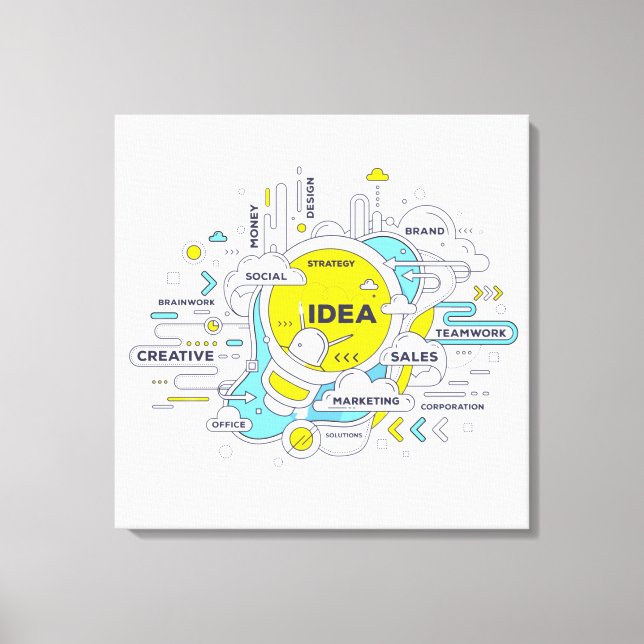 Entrepreneur's Creed Canvas Print (Front)