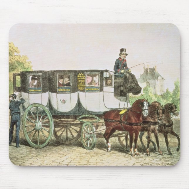 Entreprise Generale des Omnibus', Mouse Pad (Front)