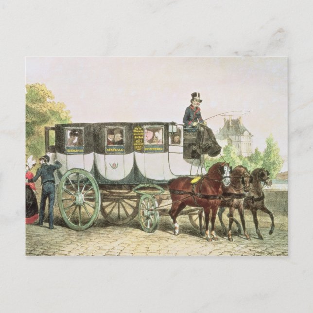 Entreprise Generale des Omnibus', Postcard (Front)