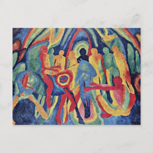 Entry Into Jerusalem By Morgner Wilhelm Postcard