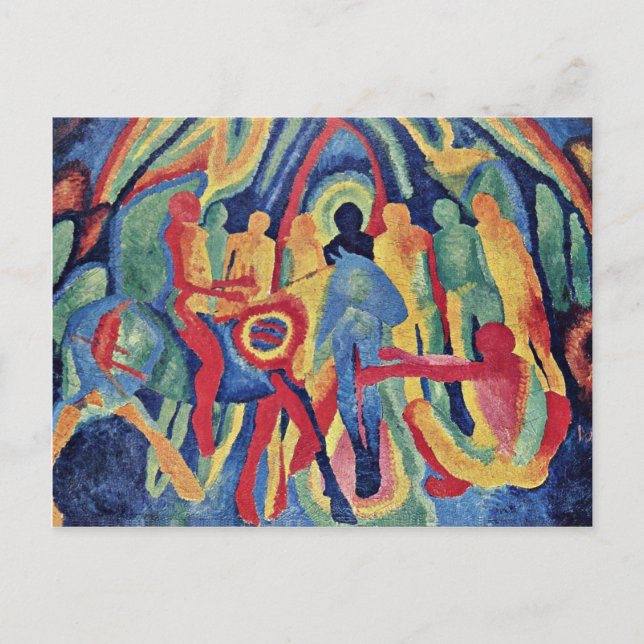 Entry Into Jerusalem By Morgner Wilhelm Postcard (Front)