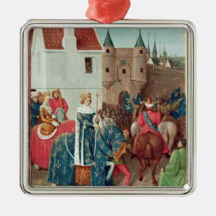 Entry into Paris of King Jean II Le Bon Metal Tree Decoration