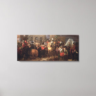 Entry of Henri IV into Paris, 22nd March 1594 Canvas Print