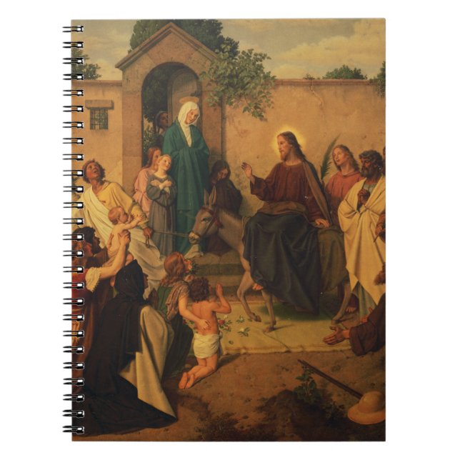 Entry of Jesus Christ into Jerusalem  Notebook (Front)