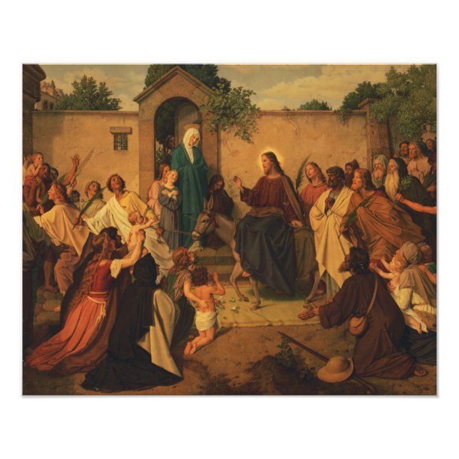 Entry of Jesus Christ into Jerusalem  Photo Print (Front)