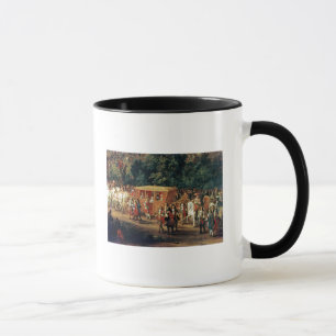 Entry of Louis XIV and Maria Theresa into Mug