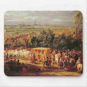 Entry of Louis XIV and Marie-Therese of Mouse Pad