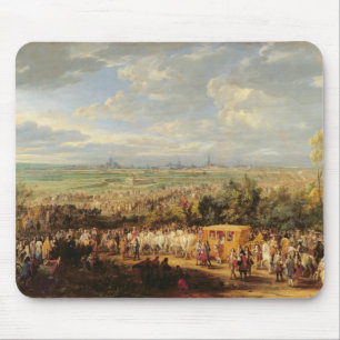Entry of Louis XIV of Austria in Arras Mouse Pad