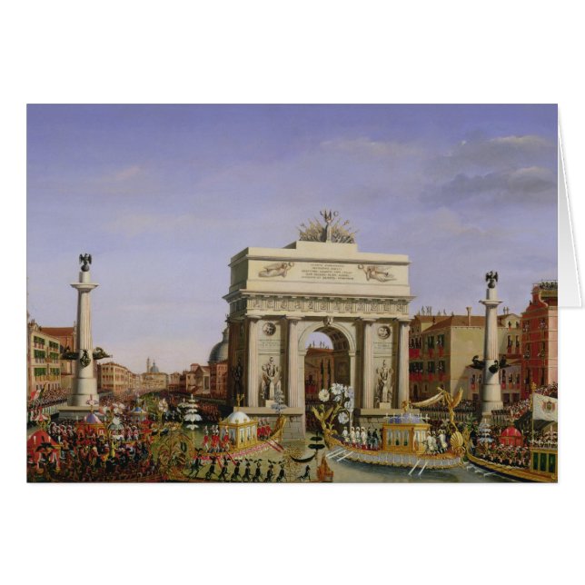 Entry of Napoleon I  into Venice, 1807 (Front Horizontal)
