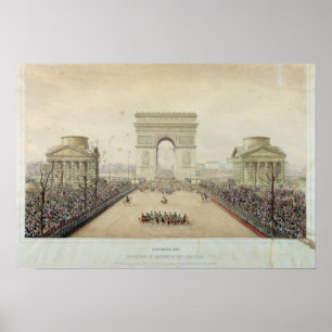 Entry of Napoleon III into Paris Poster