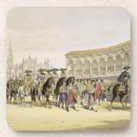 Entry of the Toreros in Procession, 1865 (colour l