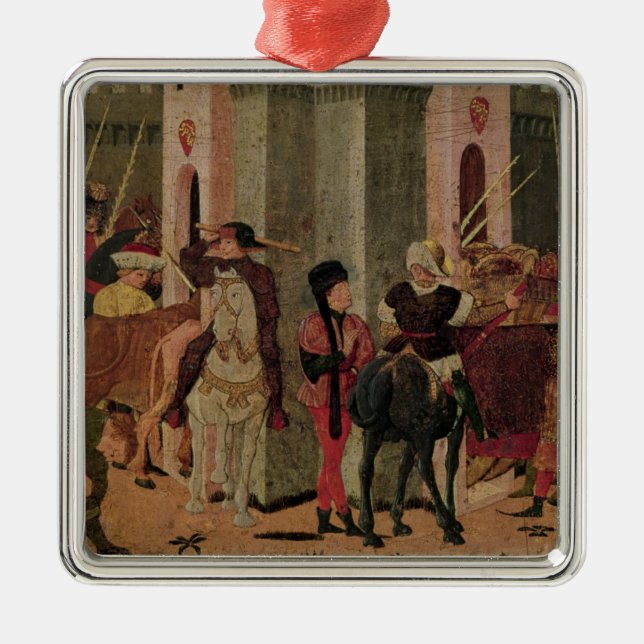 Entry of Titus Flavius Vespasian Metal Tree Decoration (Front)