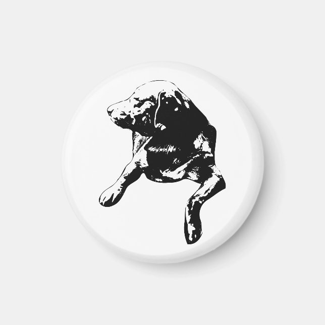 Entry Shelf Smile: Labrador Magnet (Front)