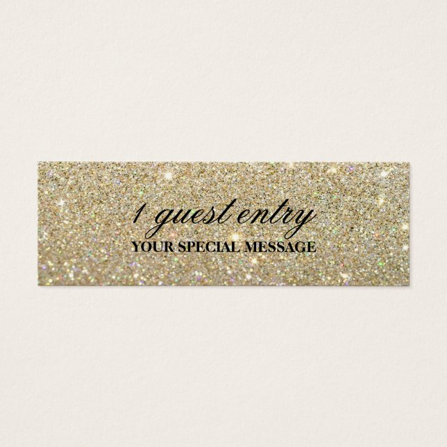 Entry Ticket - Gold Fab (Front)