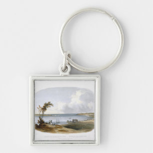 Entry to the Bay of New York taken from Staten Isl Key Ring