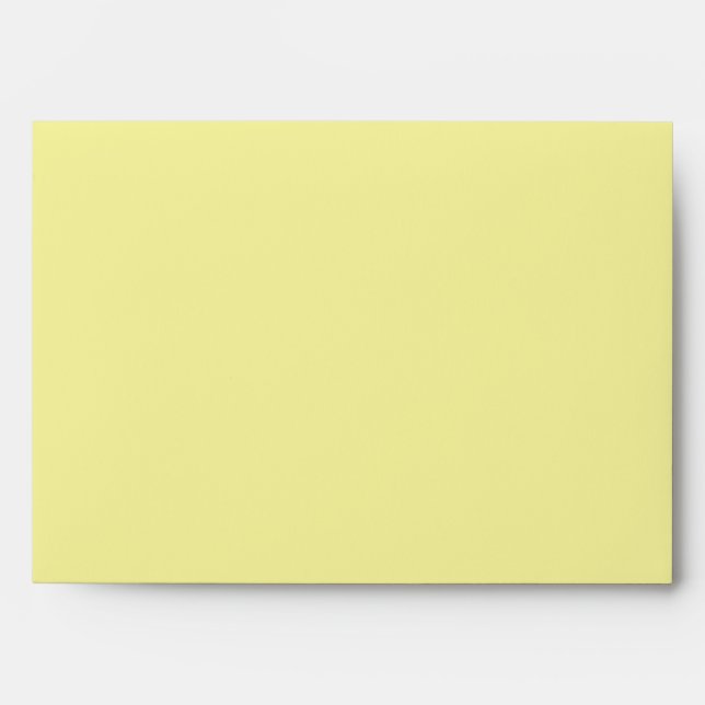 Envelope A7 Greeting Lemon Yellow (Front)