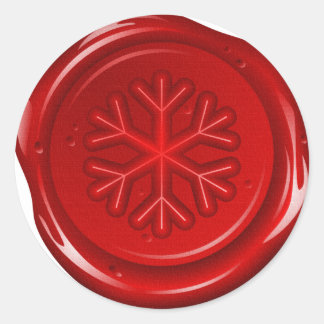 envelope christmas sealing wax classic round sticker