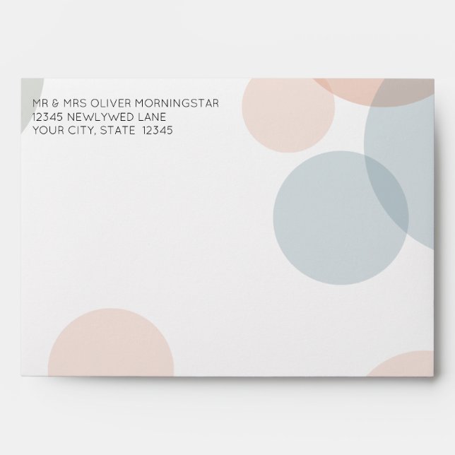 ENVELOPE |  Fun Big Confetti Dots (Front)