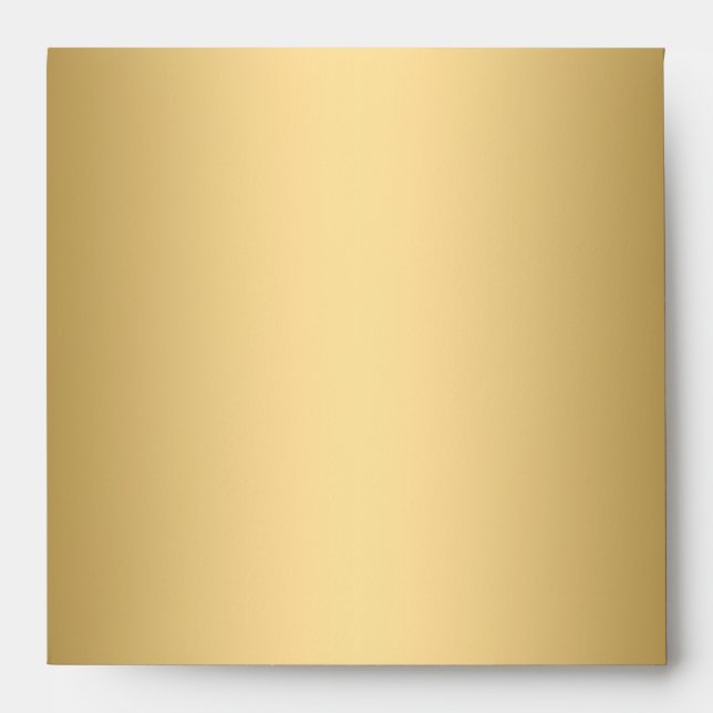 Envelope Gold Look Square (Front)