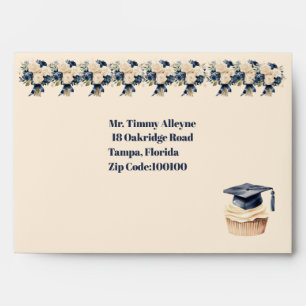 Envelope-Matching College Grad Party Invitation Envelope