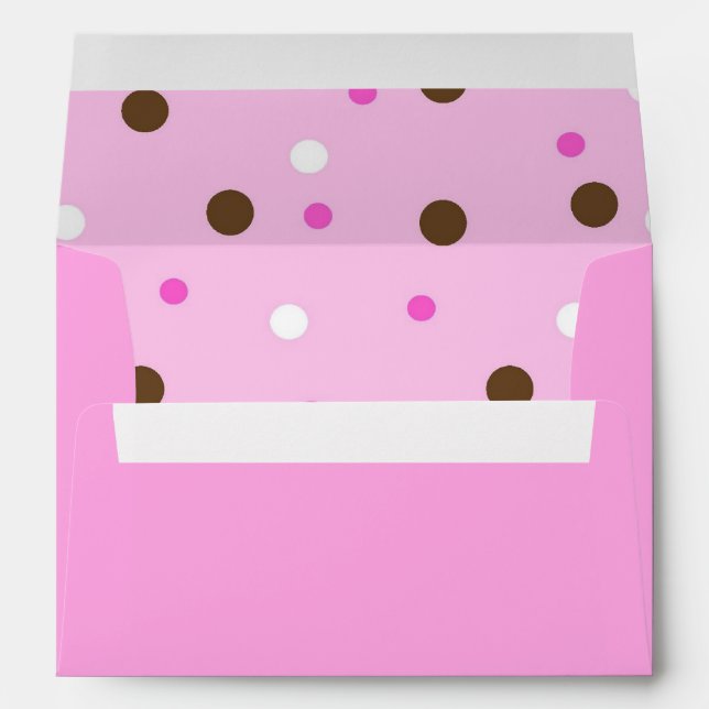 Envelope - Pink & Dots (Back (Bottom))