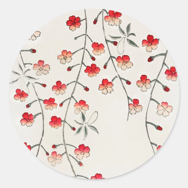 ENVELOPE SEAL STICKER : JAPANESE WOODBLOCK :SEITEI (Front)