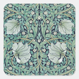 ENVELOPE SEAL STICKER : WILLIAM MORRIS : PIMPERNEL