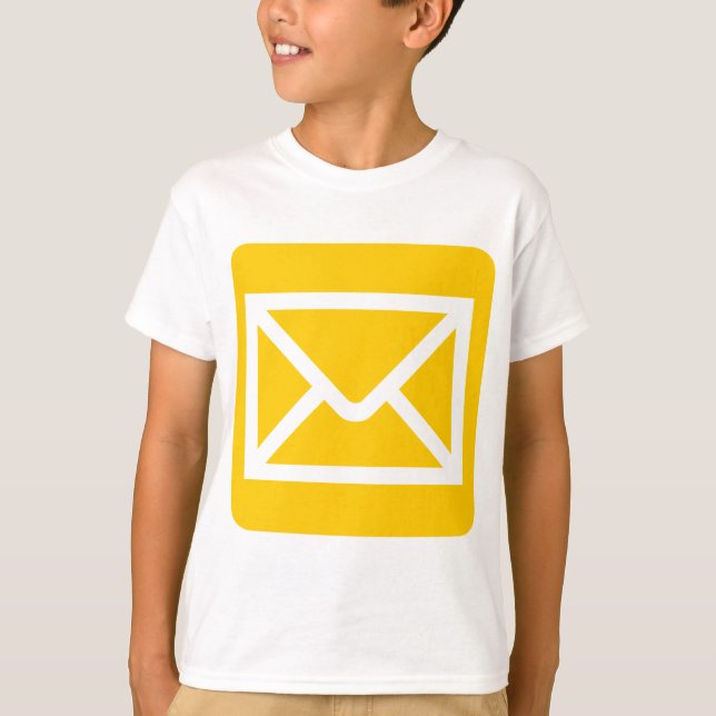 Envelope Sign - Amber T-Shirt (Front)