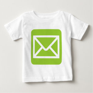 Envelope Sign - Martian Green Baby T-Shirt