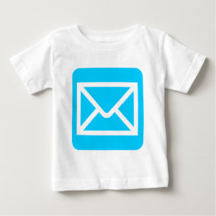 Envelope Sign - Sky Blue Baby T-Shirt