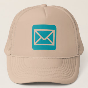 Envelope Sign - Sky Blue Trucker Hat