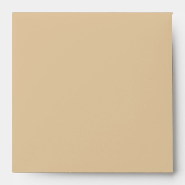 Envelope Square Beige Blank (Front)