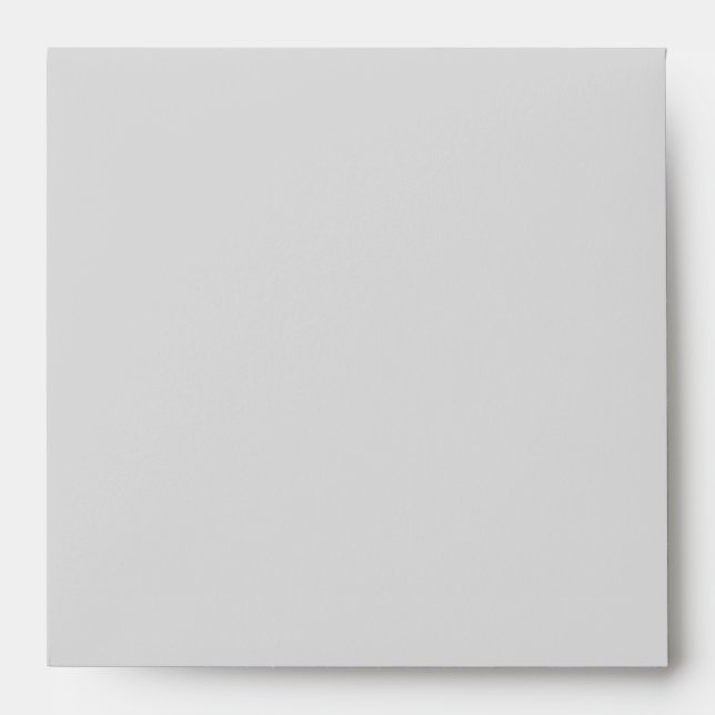 Envelope Square Light Grey Blank (Front)