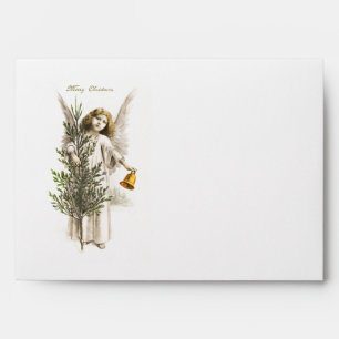 ENVELOPE : VINTAGE CHRISTMAS ANGEL