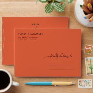 Envelopes for Boho Wedding.