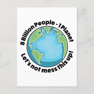 Enviroment Logo Holiday Postcard